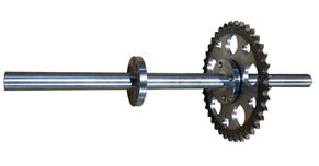 축과 플렌지(선반, 밀링) 대표이미지